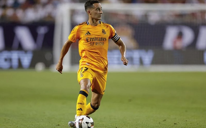 Lucas Vazquez will not be able to participate in the play-off against Man City. Photo: AFP