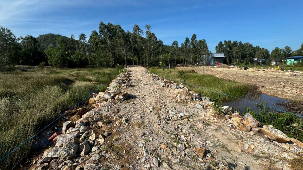 Ngoài phạt tiền, 2 cá nhân còn bị buộc khôi phục lại tình trạng ban đầu của thửa đất. Ảnh: Xuân Nhi