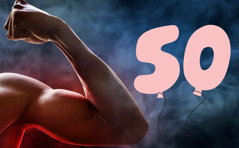 Gaining muscle becomes more difficult after age 50. Graphics: Thanh Thanh