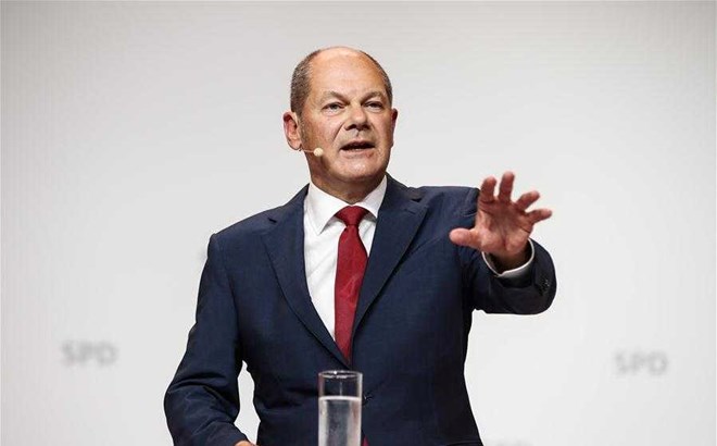 Thu tuong Duc Olaf Scholz. Anh: Xinhua