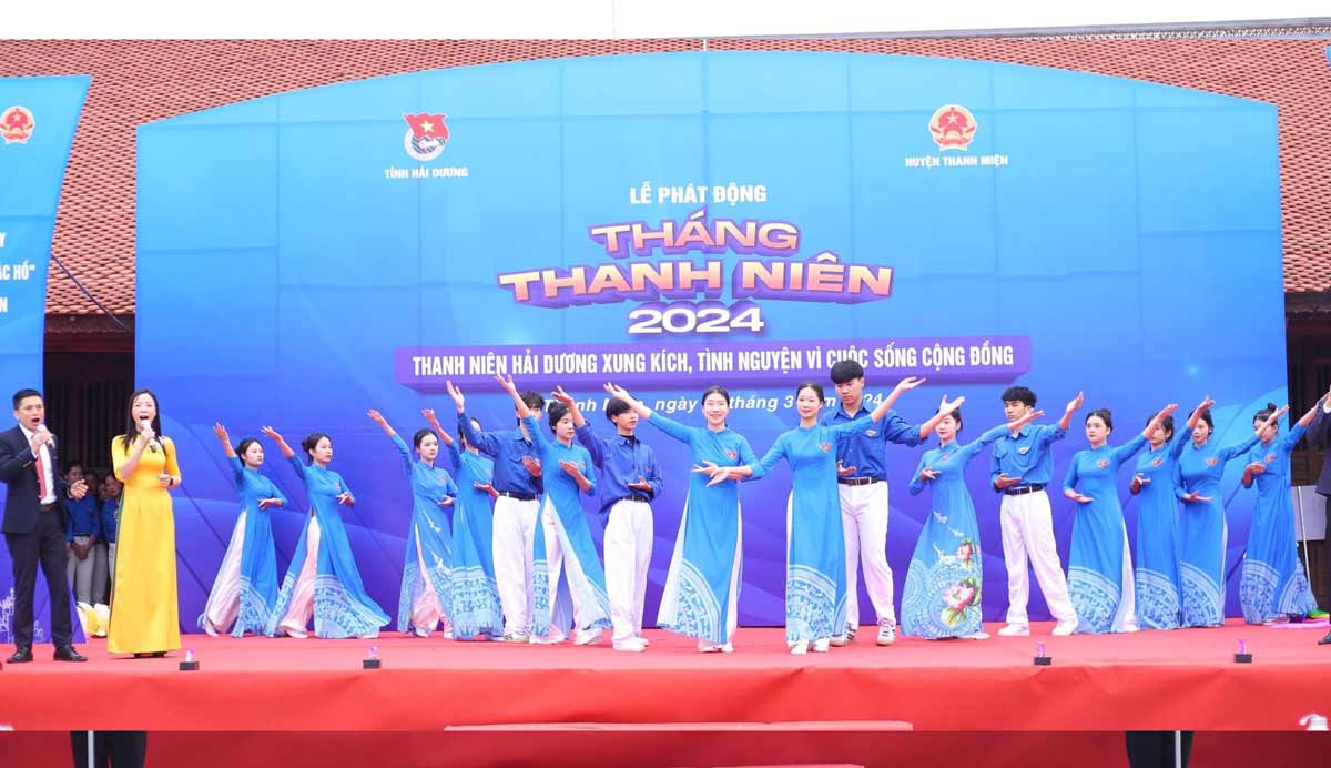 Hai Duong develops youth human resources. Photo: Hai Duong Provincial Portal