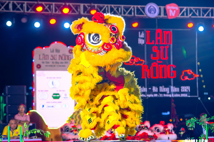 In 2025, Da Nang will have an international Lion - Lion - Dragon performance competition. Photo: Kim Lien