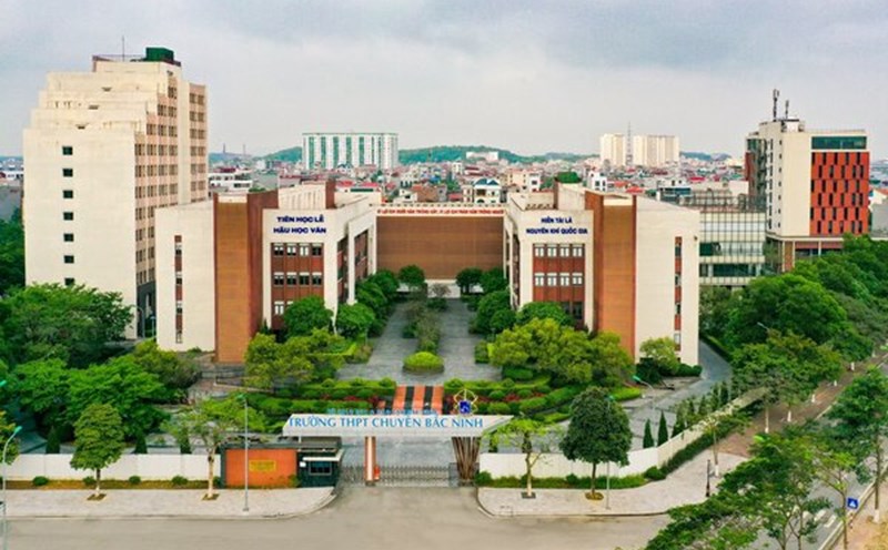 Bac Ninh High School for the Gifted. Photo: School Fanpage