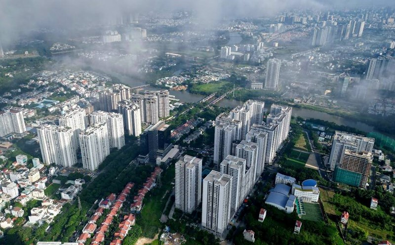 An urbanized corner in Nha Be district (HCMC). Photo: Anh Tu