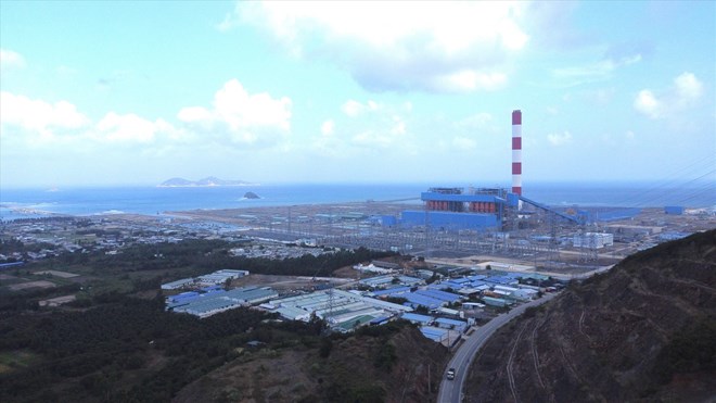 Van Phong 1 BOT Thermal Power Plant in Khanh Hoa of Japanese investors. Photo: Huu Long