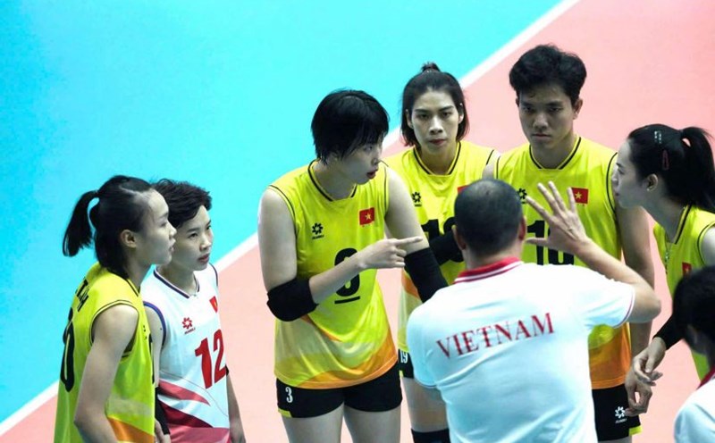 2025 will be a busy year for Vietnamese women's volleyball. Photo: VFV