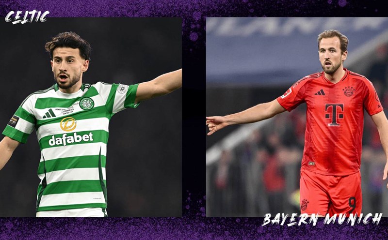 Opta predicts that the Celtic vs Bayern Munich match has a 48.2% chance of victory for the away team. Photo: Opta