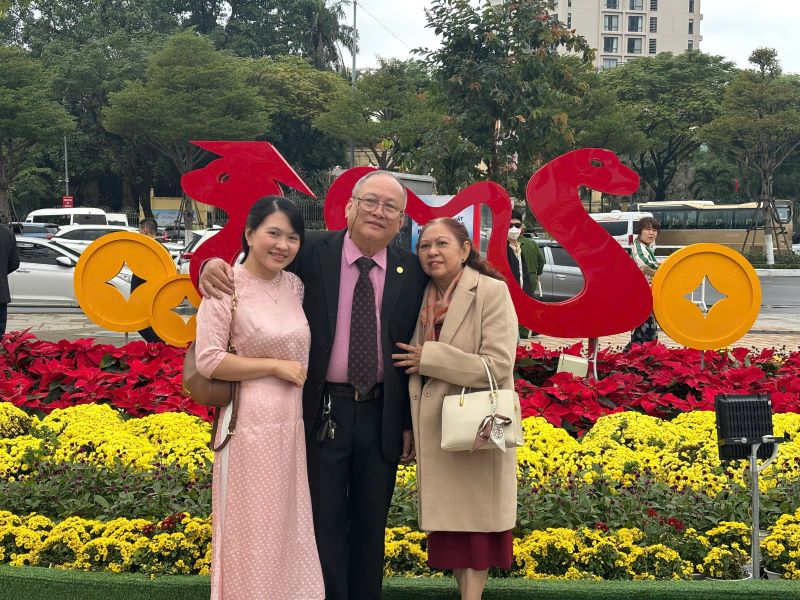 Da Nang Flower Street will last until May 1. Photo: Tran Thi