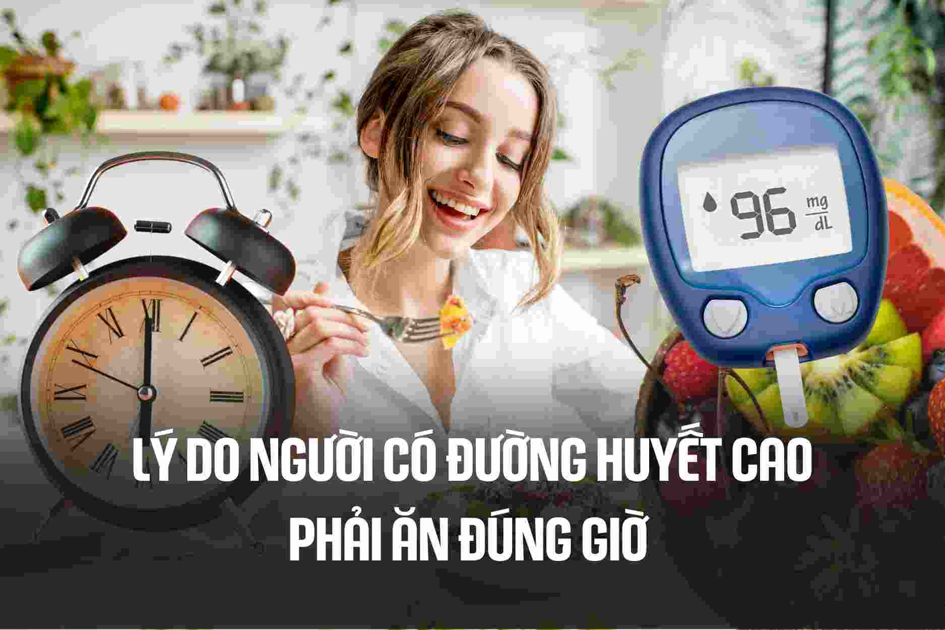 Why people with high blood sugar must eat on time