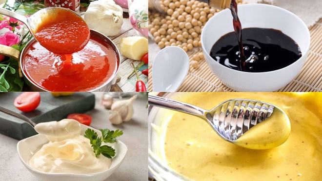 Sauces are loved by many people, but there are some types that people with high blood sugar should pay attention to. Graphics: Duc Manh