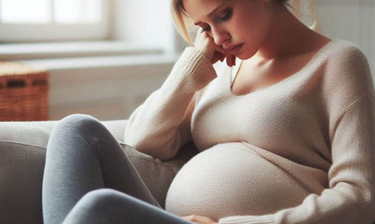 Bệnh động kinh có thể ảnh hưởng đến thai kỳ, cả về sức khỏe của người mẹ lẫn sự phát triển của thai nhi. Ảnh - AI: Ngọc Thùy