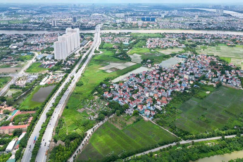 A corner of Dong Anh district (Hanoi). Photo: Huu Chanh
