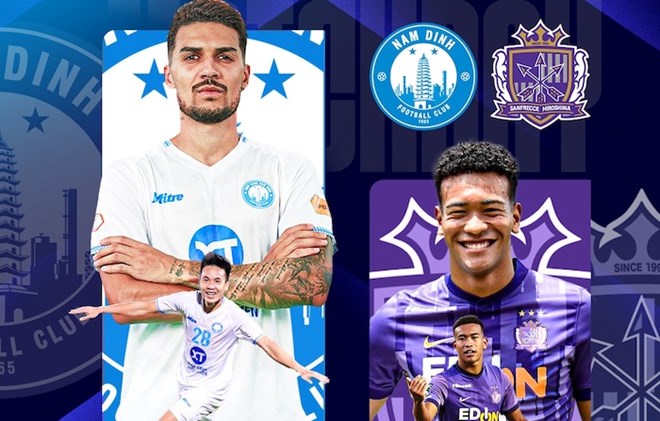 Link xem trực tiếp bóng đá Nam Định vs Sanfrecce Hiroshima