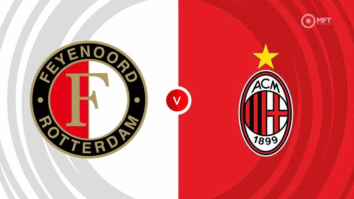 Feyenoord face AC Milan in the Champions League. Photo: MFT
