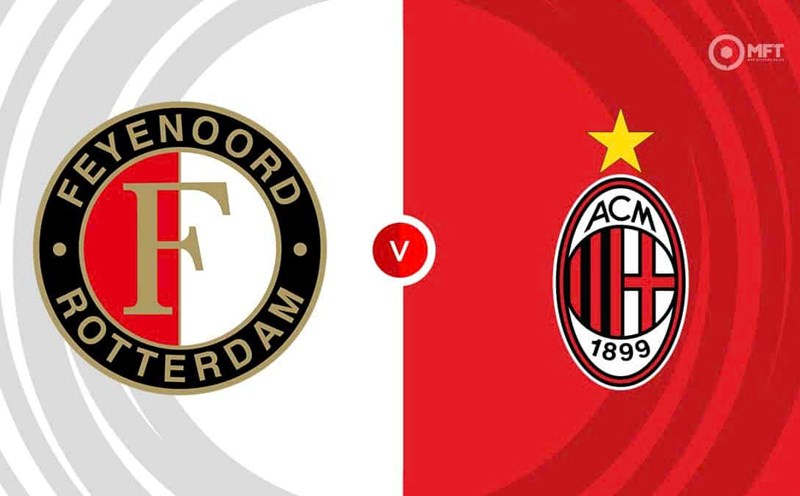 Feyenoord face AC Milan in the Champions League. Photo: MFT