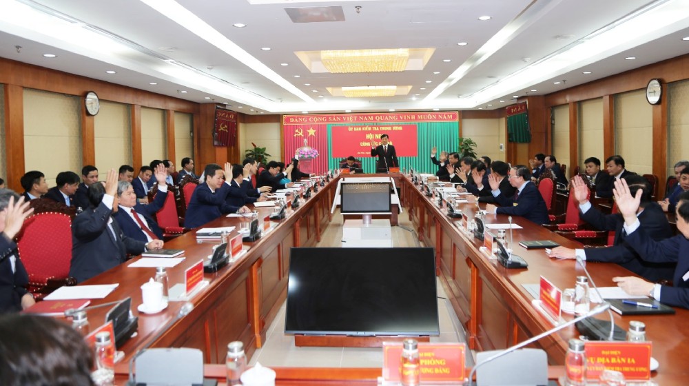 The Central Inspection Commission has just held a conference on personnel work. Photo: Central Inspection Commission