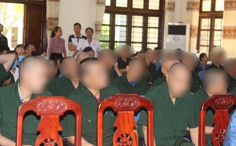 Veterans at Duy Tien War Invalids Nursing Center (Ha Nam). Illustration photo: Huong Nha