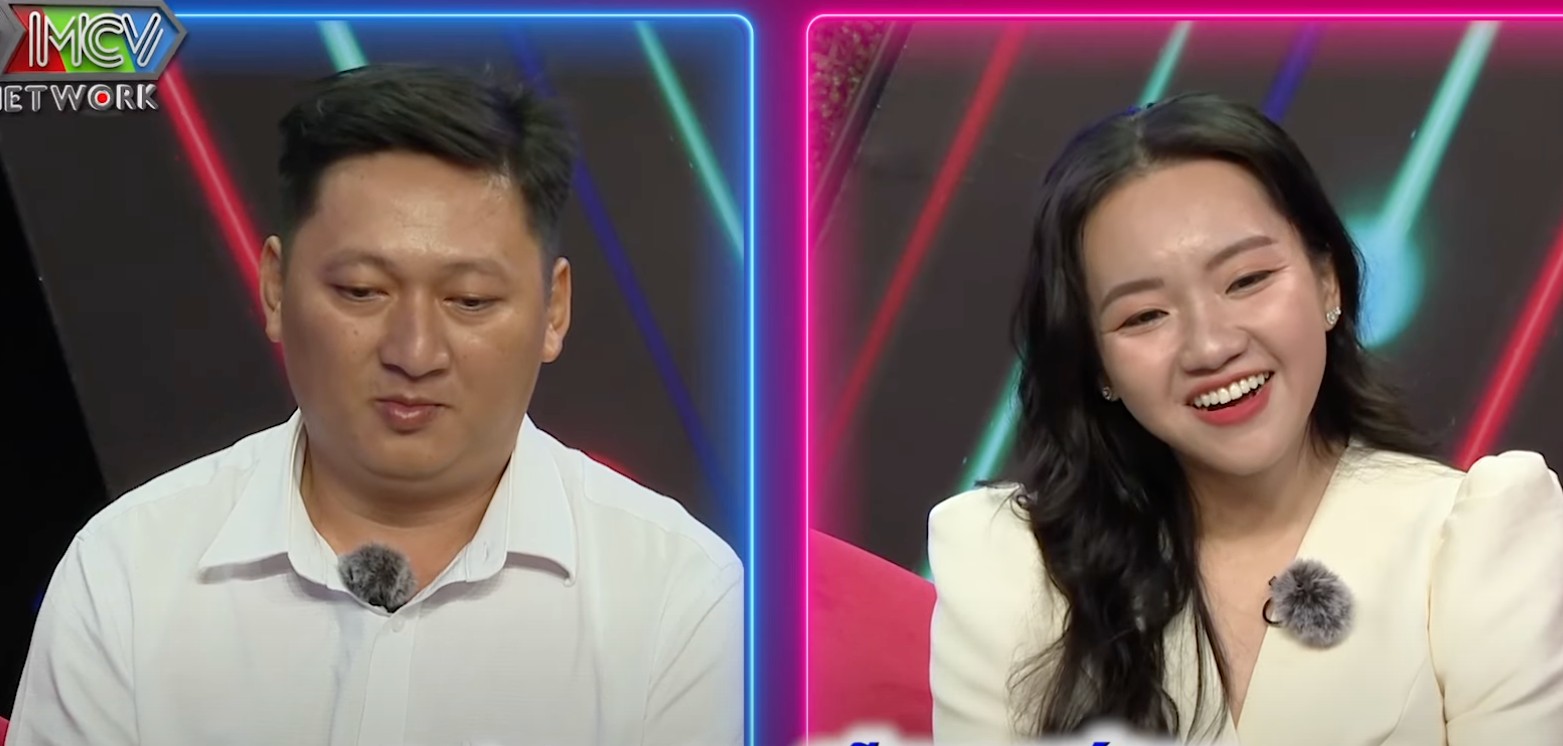 Couple at "You want to date". Photo: Producer.