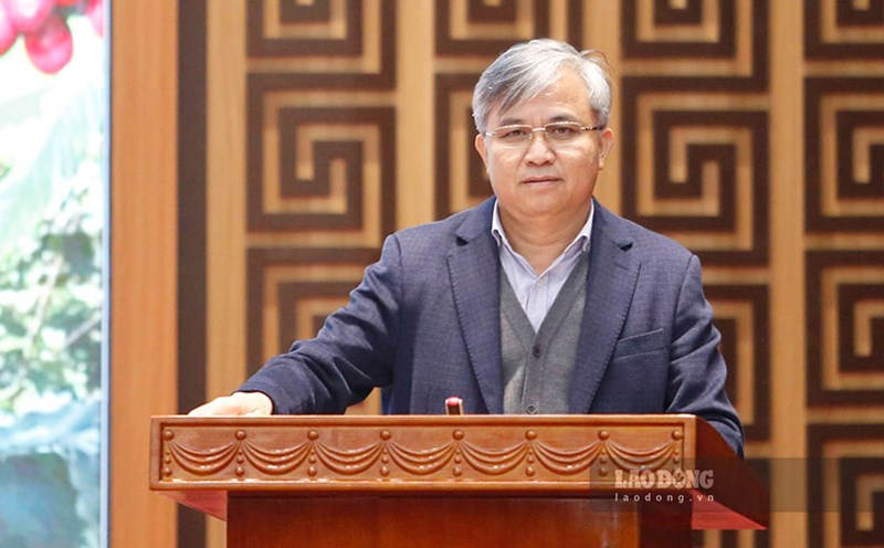 Mr. Lo Van Tien - Vice Chairman of Dien Bien Provincial People's Committee resigned to seek medical treatment. Photo: Quang Dat.