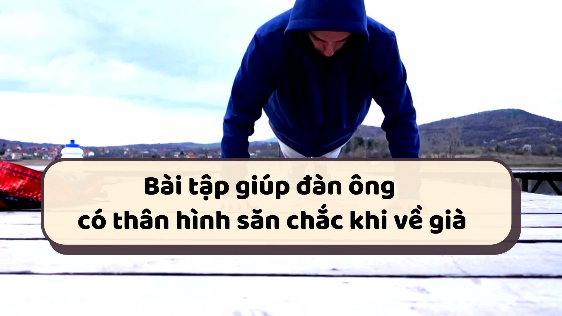 Exercise helps men have a toned body when they get old.