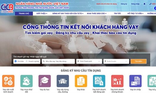 Cách kiểm tra nợ xấu trực tuyến bằng CCCD năm 2025. Ảnh: Thanh Bình.