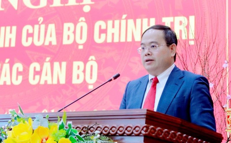 Mr. Quan Minh Cuong holds the position of Head of the National Assembly Delegation of Cao Bang province. Photo: caobang.gov.vn