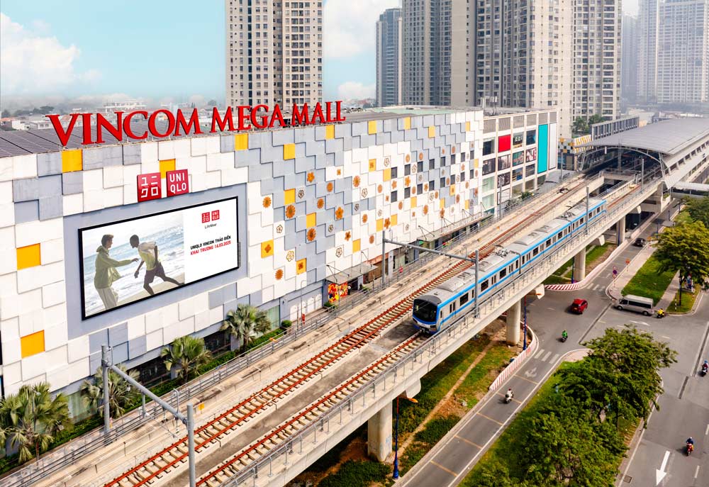 UNIQLO opened its 28th store at Vincom Mega Mall Thao Dien on March 14. Photo: Provided by DN