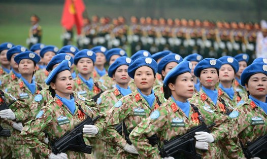 Dịp kỷ niệm 50 năm Ngày giải phóng miền Nam sắp tới sẽ có hoạt động diễu binh diễu hành. Ảnh minh họa: T.Vương
