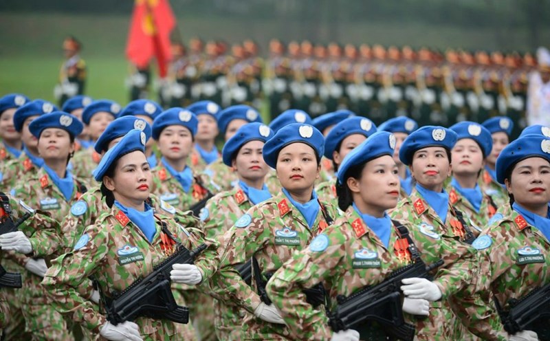 The upcoming 50th anniversary of the Liberation of the South will feature a military parade. Illustration: T.Vuong
