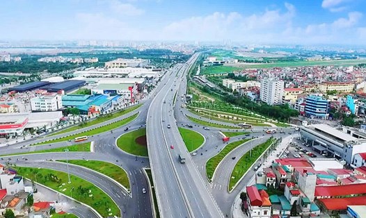 Một góc quận Long Biên (Hà Nội). Ảnh: VGP