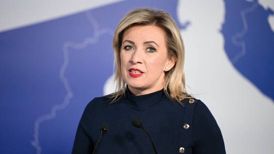 Nguoi phat ngon Bo Ngoai giao Nga, ba Maria Zakharova. Anh: Bo Ngoai giao Nga