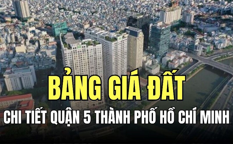 How to determine land location in building a land price list. Graphics: Tra My