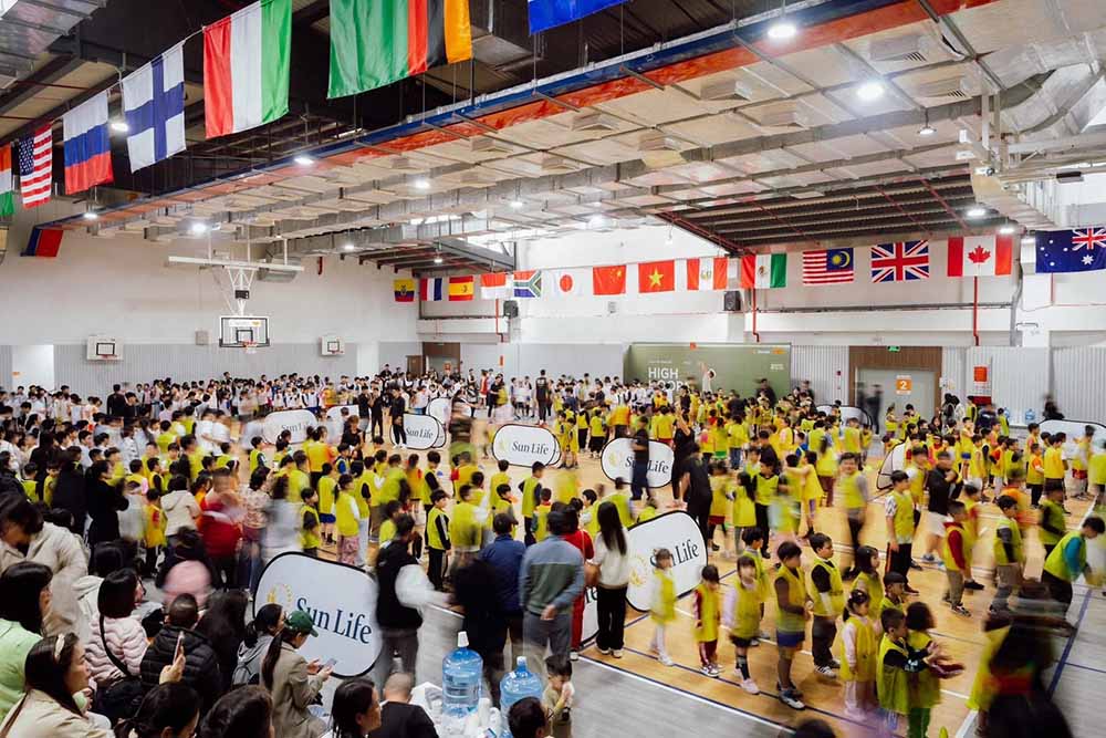 Sun Life Vietnam continues to accompany Vietnamese basketball. Photo: Sun Life