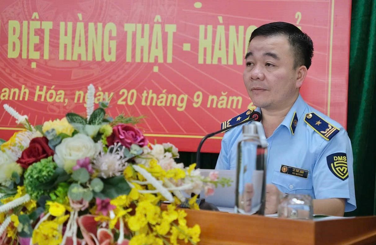 Mr. Le The Anh is not eligible to be reappointed as Deputy Director of Thanh Hoa Market Management Department. Photo: T.L