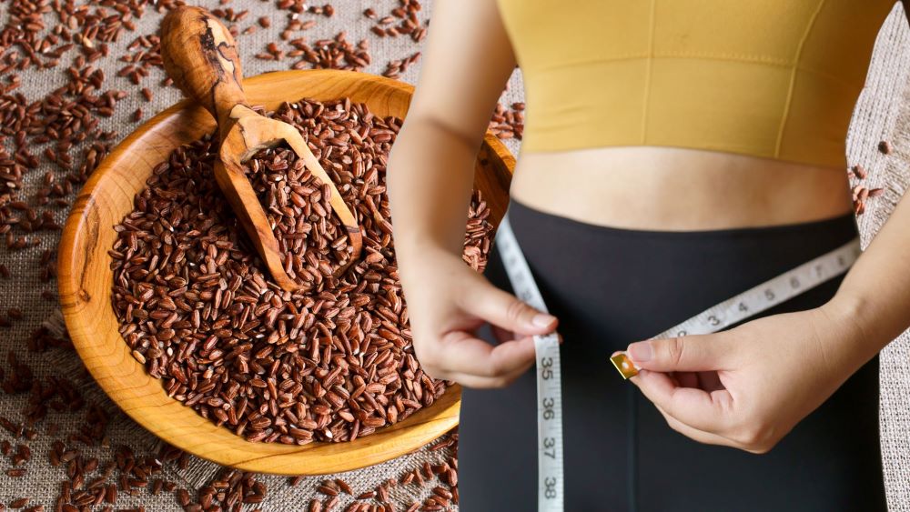 Brown rice is a good choice to increase fiber and lose weight. Graphics: Thanh Thanh