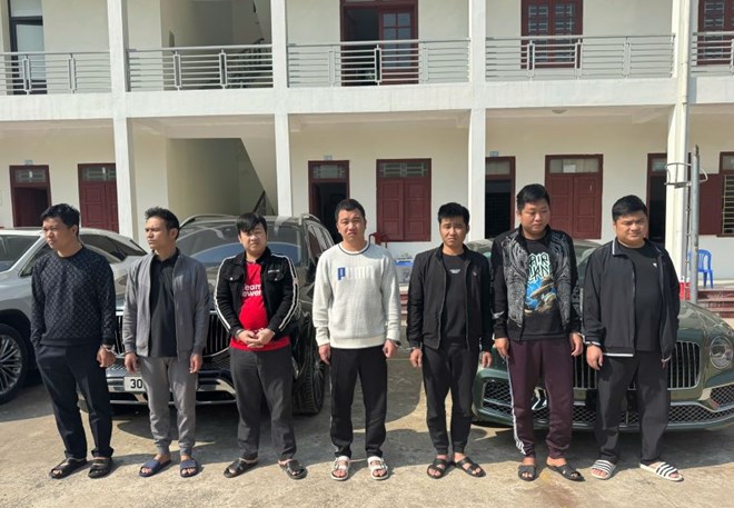 Fraudsters and money launderers arrested. Photo: CATH