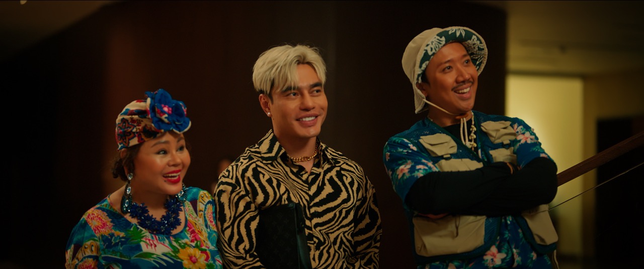 Le Duong Bao Lam appears in Tran Thanh's film. Photo: Producer.