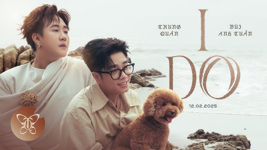 EP “I Do” is a collaboration between Bui Anh Tuan and Trung Quan Idol. Photo: Artist provided