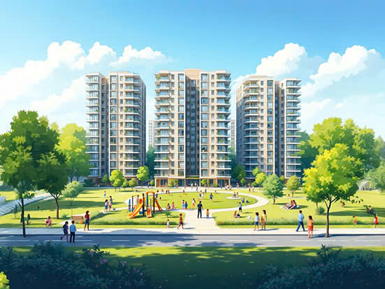 The project "Investing in the construction of at least 1 million social housing apartments for low-income people and industrial park workers in the period of 2021 - 2030" lights up the desire to have a spacious house for many workers.