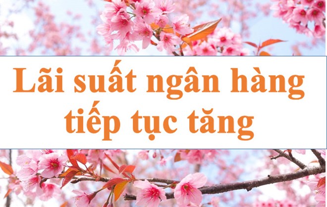 Lãi suất ngân hàng hôm nay 13.2: Tiếp tục tăng