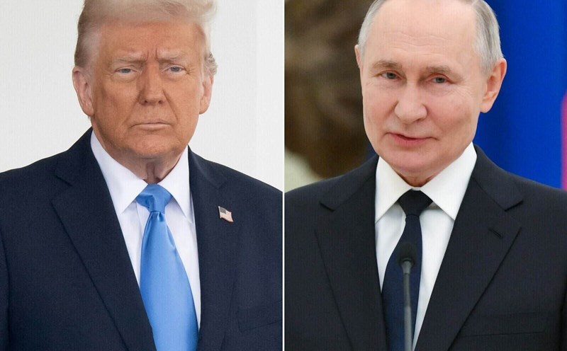 Mr Trump has announced the location of a future meeting with Mr Putin. Photo: AFP