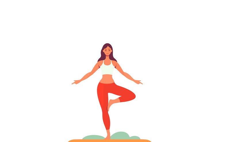 Yoga helps the kidneys function better by stimulating blood circulation. Photo: HUONG SON