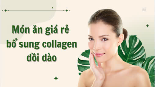 Cheap food rich in collagen