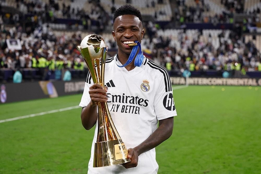 Vinicius is having a flourishing career at the age of 24 with Real Madrid. Photo: Instagram character