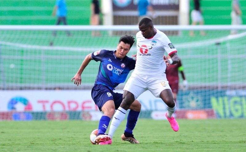 Hoang Anh Gia Lai Club welcomes Binh Dinh in round 13 of V.League. Photo: BDFC