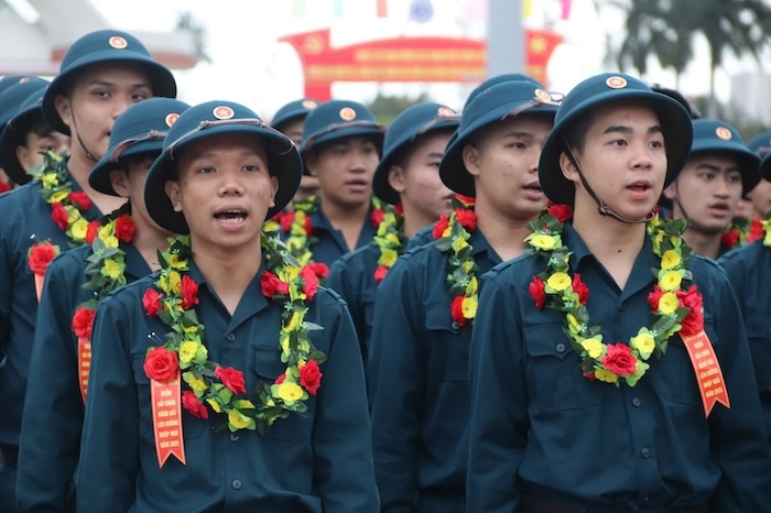 Tai quan Hai Chau co 240 cong dan len duong nhap ngu. Anh: Nguyen Linh