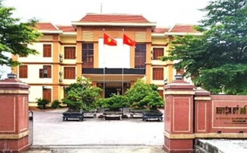 Bo Trach District Party Committee Headquarters. Photo: H. Phong