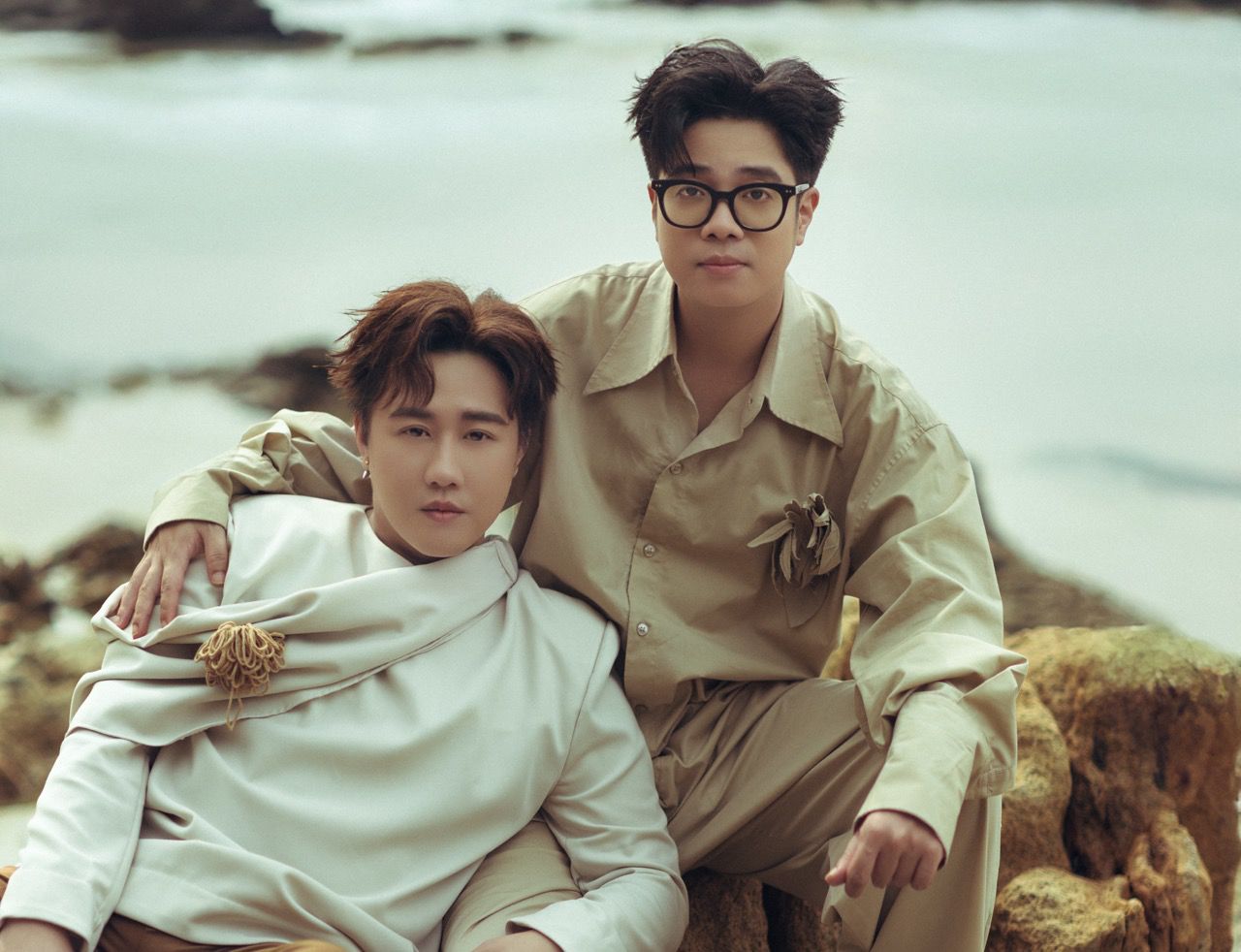 Bui Anh Tuan and Trung Quan. Photo: Provided by the character.