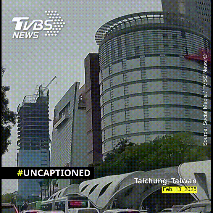 The explosion occurred on the 17th floor of a shopping mall in Taiwan (China). Photo: TVBS Taiwan