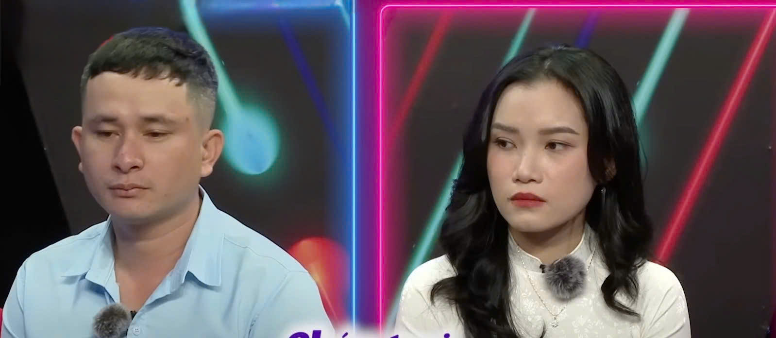 Couple at "You want to date". Photo: Producer.